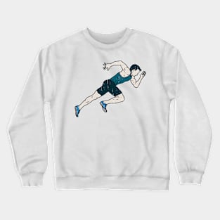 running sport Crewneck Sweatshirt